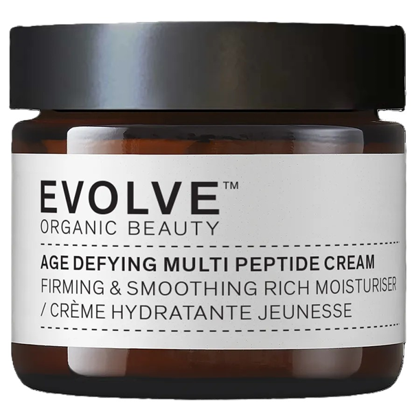 EVOLVE ORGANIC BEAUTY, Veido kremas su peptidais „Age Defying“, ekologiškas, 60 ml EVOLVE ORGANIC BEAUTY, Veido kremas su peptidais „Age Defying“, ekologiškas, 60 ml