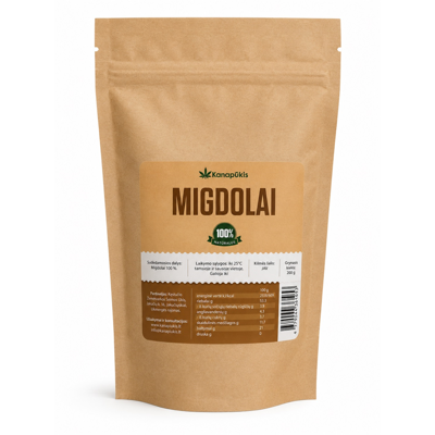 KANAPŪKIS Migdolai 200 g.