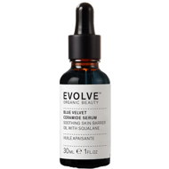 EVOLVE ORGANIC BEAUTY, Veido serumas su keramidais „Blue Velvet“, 30 ml
