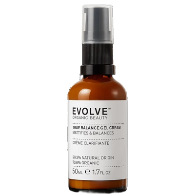 EVOLVE ORGANIC BEAUTY, Gelinis veido kremas „True Balance“, ekologiškas, 50 ml