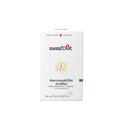 SWISSOVIT, HarmonybiOtic, gerosios bakterijos, kapsulės, N30  paveikslėlis
