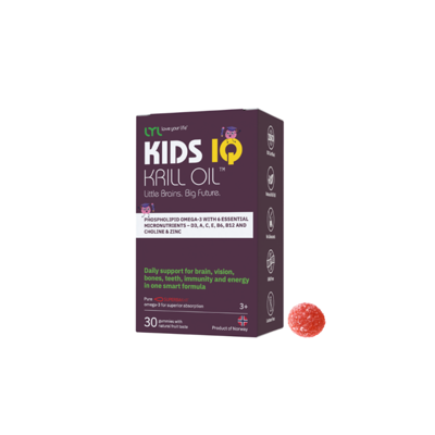 LYL Krill Oil Guminukai su Omega3 ir vitaminais, 30 vnt. paveikslėlis