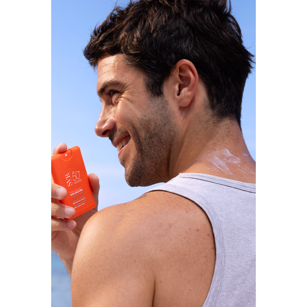 SVR SUN SECURE SPRAY POCKET, losjonas nuo saulės, kišeninėje pakuotėje, SPF50+, 20ml paveikslėlis SVR SUN SECURE SPRAY POCKET, losjonas nuo saulės, kišeninėje pakuotėje, SPF50+, 20ml paveikslėlis