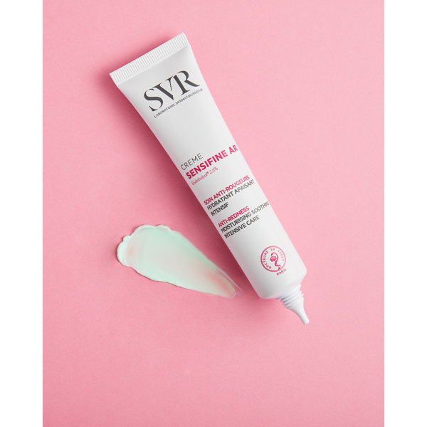 SVR SENSIFINE AR CRÈME, raudonį malšinantis veido kremas jautriai odai, 40 ml paveikslėlis SVR SENSIFINE AR CRÈME, raudonį malšinantis veido kremas jautriai odai, 40 ml paveikslėlis