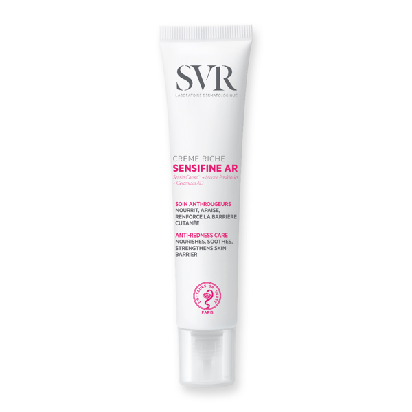 SVR SENSIFINE AR CREME RICHE, raudonį malšinantis veido kremas, 40 ml paveikslėlis SVR SENSIFINE AR CREME RICHE, raudonį malšinantis veido kremas, 40 ml paveikslėlis