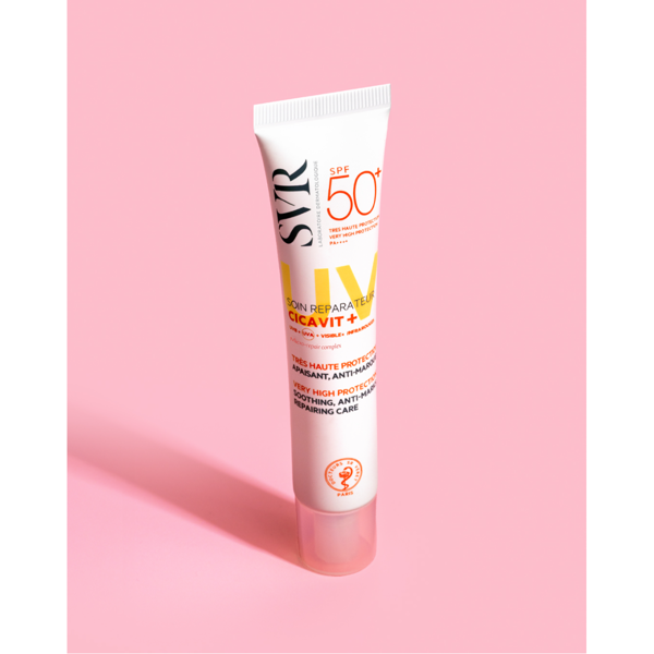 SVR CICAVIT+, specialus atstatomasis kremas pažeistai odai su apsauga nuo saulės, SPF50+, 40ml paveikslėlis SVR CICAVIT+, specialus atstatomasis kremas pažeistai odai su apsauga nuo saulės, SPF50+, 40ml paveikslėlis