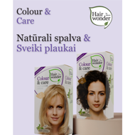 HAIRWONDER Colour & Care ilgalaikiai plaukų dažai be amoniako, spalva tamsi ruda 3, 100 ml HAIRWONDER Colour & Care ilgalaikiai plaukų dažai be amoniako, spalva tamsi ruda 3, 100 ml