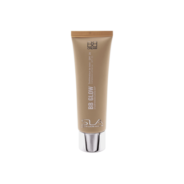 SLA PARIS „BBGlow“ veido odos tobulinimo priemonė SPF20, spalva: šviesi. SLA PARIS „BBGlow“ veido odos tobulinimo priemonė SPF20, spalva: šviesi.