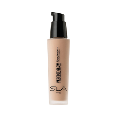 SLA PARIS „Photo Foundation Perfect Glow“ kreminis makiažo pagrindas, atspalvis: auksinio smėlio.