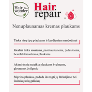 HAIRWONDER Nenuplaunamas plaukų balzamas Hair Repair, 100 ml HAIRWONDER Nenuplaunamas plaukų balzamas Hair Repair, 100 ml