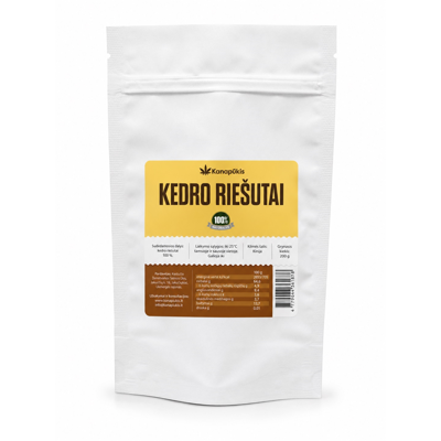 KANAPŪKIS Kedro riešutai 1 kg