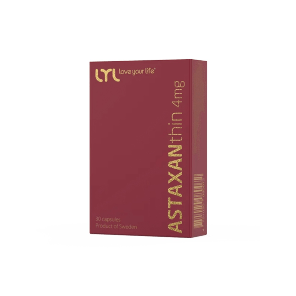 LYL Astaksantinas Antioksidantas, 30 vnt. paveikslėlis