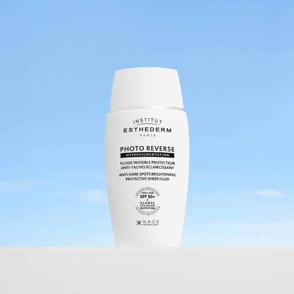 INSTITUT ESTHEDERM PARIS PHOTO REVERSE, aukštos apsaugos kremas nuo saulės pigmentinių dėmių, 50 ml paveikslėlis INSTITUT ESTHEDERM PARIS PHOTO REVERSE, aukštos apsaugos kremas nuo saulės pigmentinių dėmių, 50 ml paveikslėlis