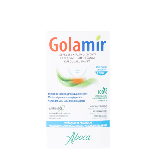 GOLAMIR, purškalas be alkoholio, 30 ml paveikslėlis