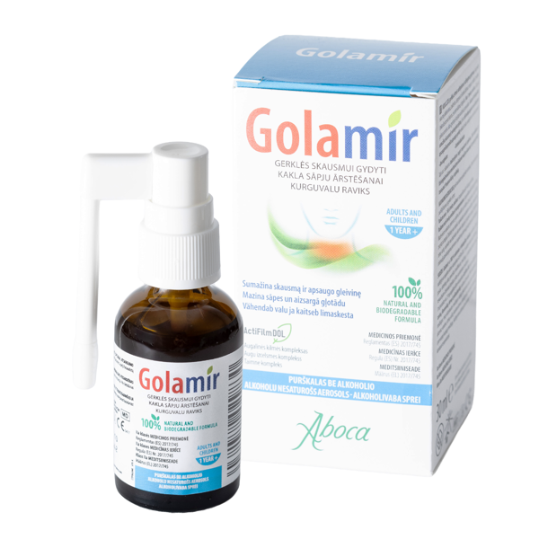 GOLAMIR, purškalas be alkoholio, 30 ml paveikslėlis