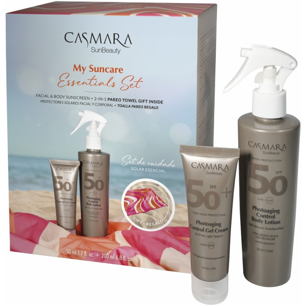 Casmara Veido ir kūno priežiūros priemonių rinkinys Sun Beauty Pack CASAL2602