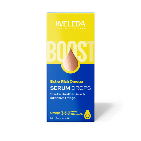 WELEDA, Omega Serum Drops, serumas, 30 ml paveikslėlis WELEDA, Omega Serum Drops, serumas, 30 ml paveikslėlis