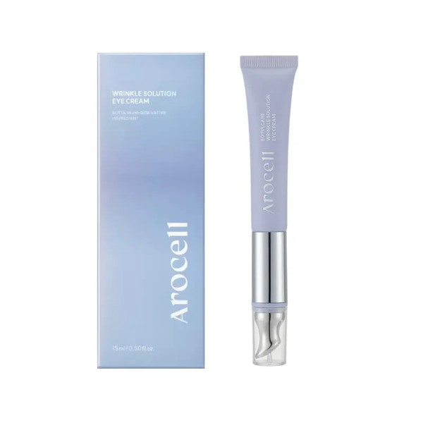 AROCELL Wrinkle Solution Eye Cream paakių kremas AROCELL Wrinkle Solution Eye Cream paakių kremas su masažine galvute