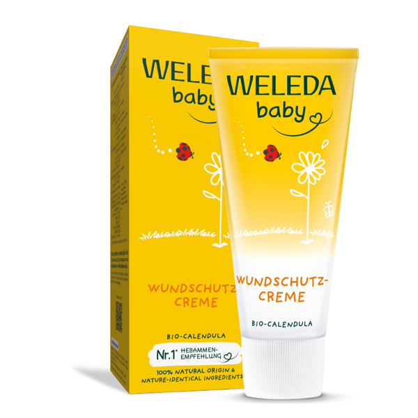 WELEDA CALENDULA BABY, vaikiškas kremas su cinku nuo iššutimų su medetkomis, 75 ml paveikslėlis WELEDA CALENDULA BABY, vaikiškas kremas su cinku nuo iššutimų su medetkomis, 75 ml paveikslėlis