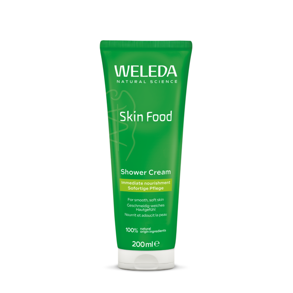 WELEDA, Skin Food, kūno prausiklis, 200 ml paveikslėlis WELEDA, Skin Food, kūno prausiklis, 200 ml paveikslėlis