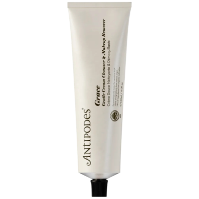 ANTIPODES, Švelnus kreminis veido prausiklis ir makiažo valiklis GRACE, ekologiškas, 120 ml