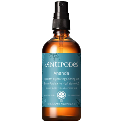 ANTIPODES, Antioksidantų gausus švelnus veido tonikas ANANDA, ekologiškas, 100 ml