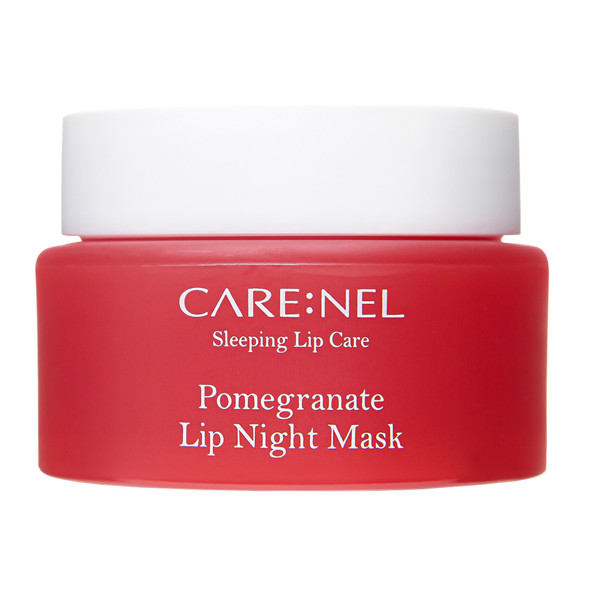 CARENEL Pomegranate naktinė lūpų kaukė 23g