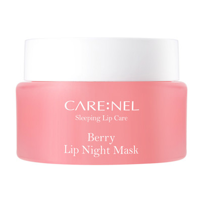 CARENEL Berry naktinė lūpų kaukė 23g