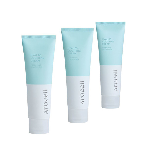 AROCELL Hyal B5 Soothing Cream gelinis veido kremas su hialurono rūgštimi