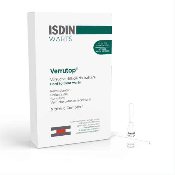ISDIN VERRUTOP, priemonė nuo karpų, 0,1ml x N4 paveikslėlis