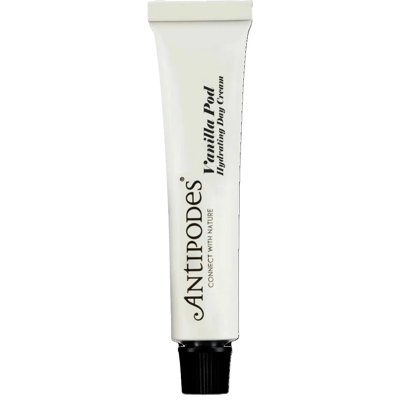 ANTIPODES, Drėkinamasis dieninis veido kremas Vanilla Pod MINI, 15 ml