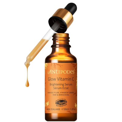ANTIPODES, Vitamino C serumas su augaline hialurono rūgštimi GLOW RITUAL, 30 ml