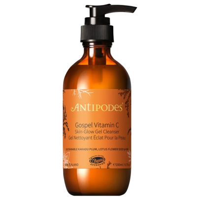 ANTIPODES, Skaistinamasis gelinis veido prausiklis GOSPEL VITAMIN C, 200 ml