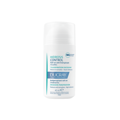 DUCRAY HIDROSIS, rutulinis antiperspirantas nuo gausaus prakaitavimo, 40ml paveikslėlis
