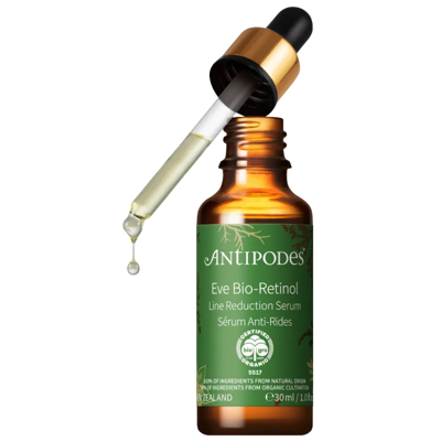 ANTIPODES, Raukšles mažinantis serumas EVE BIO-RETINOL, ekologiškas, 30 ml