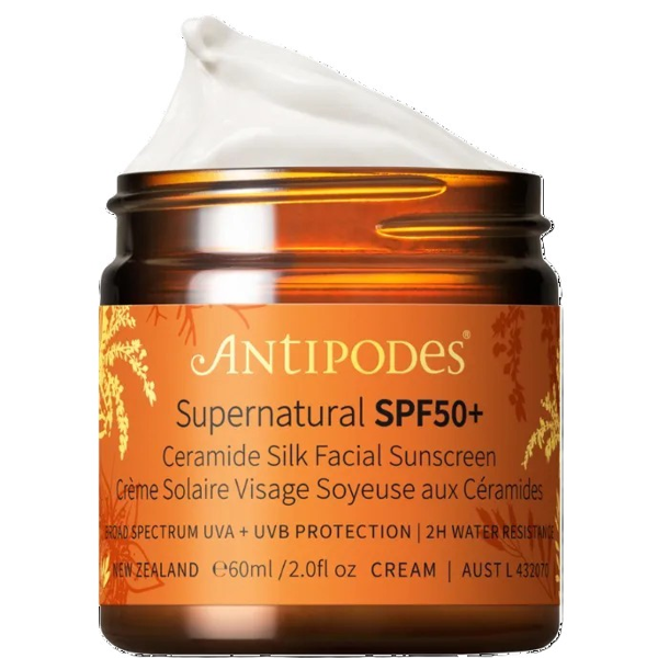 ANTIPODES, Apsauginis veido kremas nuo saulės su keramidais SPF50+, 60 ml ANTIPODES, Apsauginis veido kremas nuo saulės su keramidais SPF50+, 60 ml