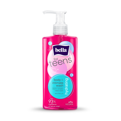 BELLA FOR TEENS, prausimo gelis kūnui, 250 ml paveikslėlis