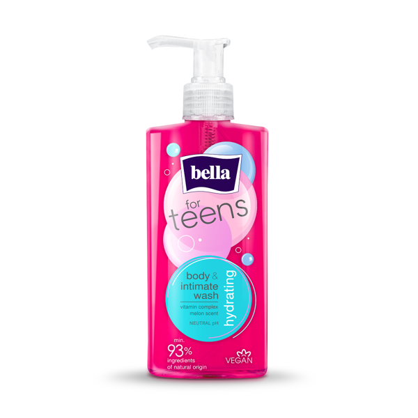 BELLA FOR TEENS, prausimo gelis kūnui, 250 ml paveikslėlis BELLA FOR TEENS, prausimo gelis kūnui, 250 ml paveikslėlis