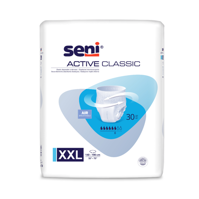 SENI, ACTIVE CLASSIC, XXL, 30 vnt. paveikslėlis