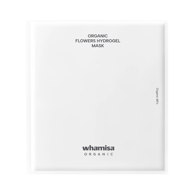 WHAMISA Organic Flowers hidrogelinė veido kaukė, 1 vnt.