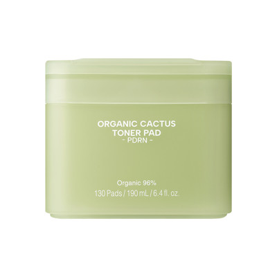 WHAMISA Organic Cactus toniko padeliai (PDRN), 130 padelių /190 ml