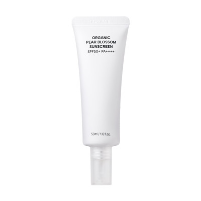 WHAMISA Organic Pear Blossom apsauginis SPF 50+ kremas, 50 ml