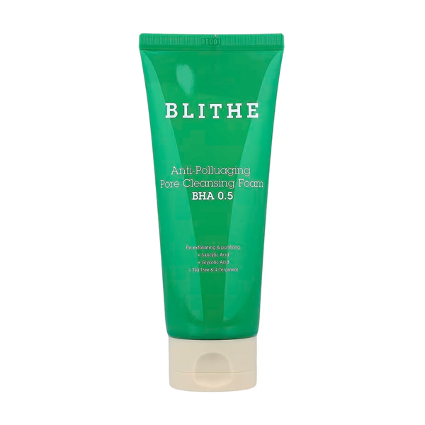 BLITHE Anti-PolluAging BHA 0.5 - valomosios putos veidui, 150 ml BLITHE Anti-PolluAging BHA 0.5 - valomosios putos veidui, 150 ml