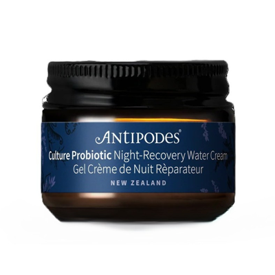 ANTIPODES, Naktinis atkuriamasis vandens kremas su probiotikais CULTURE, 15 ml