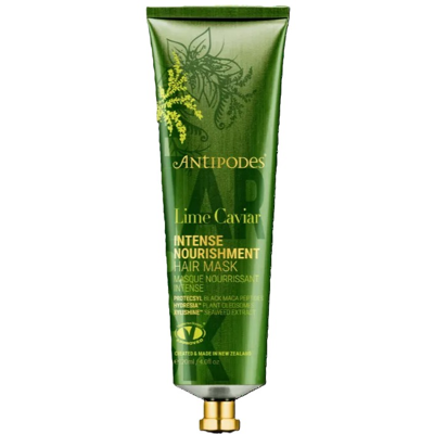 ANTIPODES, Intensyviai maitinanti plaukų kaukė LIME CAVIAR, 120 ml