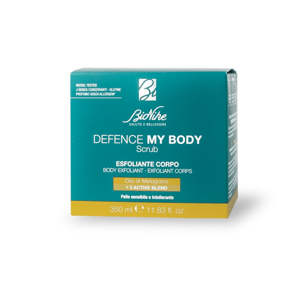 BIONIKE DEFENCE MY BODY, kūno šveitiklis, 350 ml paveikslėlis BIONIKE DEFENCE MY BODY, kūno šveitiklis, 350 ml paveikslėlis