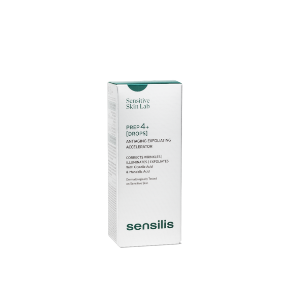 SENSILIS PREP4+ DROPS, šveičiamasis serumas, 30 ml paveikslėlis SENSILIS PREP4+ DROPS, šveičiamasis serumas, 30 ml paveikslėlis