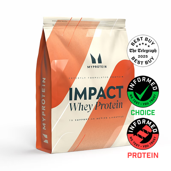 Myprotein Impact Whey PROTEIN Baltymų milteliai 1kg Bananų skonio Myprotein Impact Whey PROTEIN Baltymų milteliai 1kg Bananų skonio