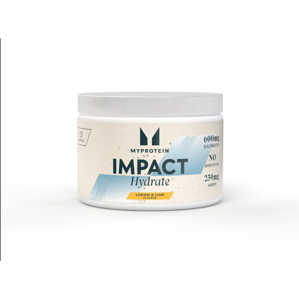 Elektrolitų milteliai Impact Hydrate 224g Citrinų ir Žaliųjų citrinų Elektrolitų milteliai Impact Hydrate 224g Citrinų ir Žaliųjų citrinų