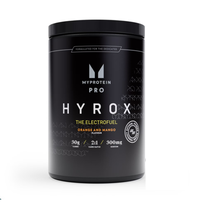 Elektrolitų milteliai Myprotein PRO Hyrox The Electrofuel 1kg Apelsinų-mangų skonio
